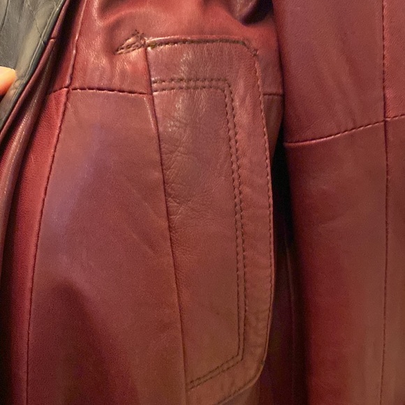 Leather coat - Picture 5 of 14